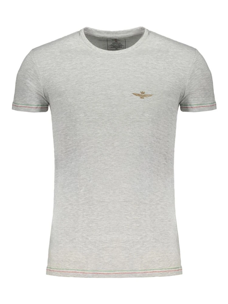 Grigio Cotton Men T-Shirt