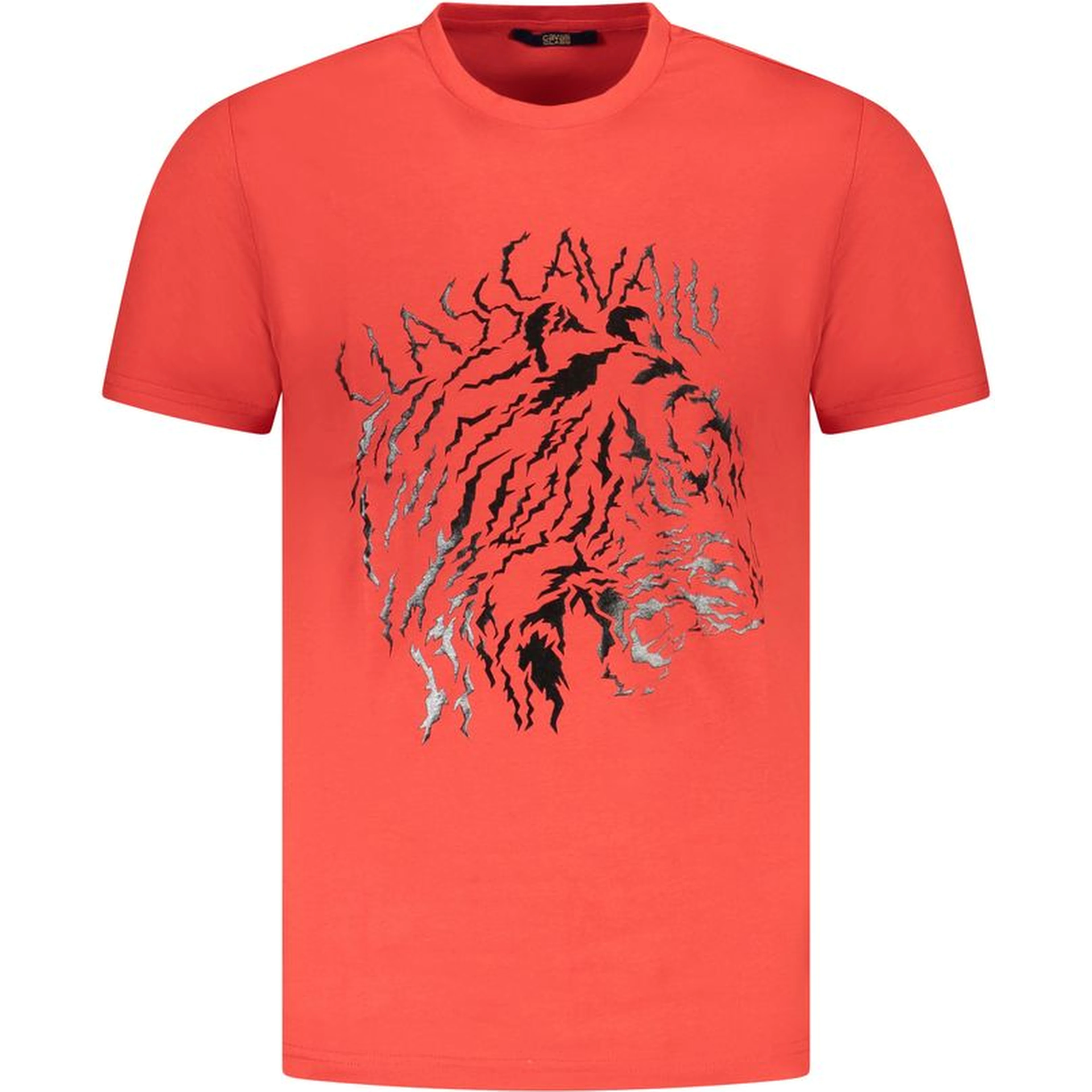 Red Cotton Men T-Shirt