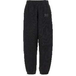 Black Cotton Joggers (Workout Pants)