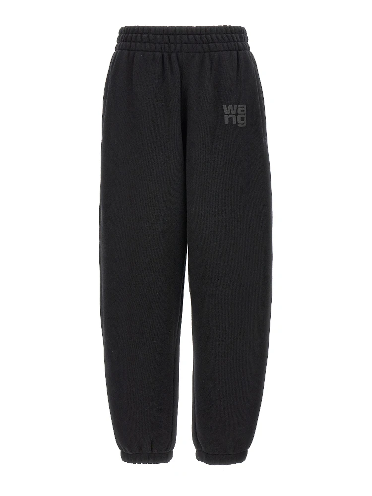 Black Cotton Joggers (Workout Pants)