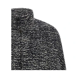 White Virgin Wool Bomber