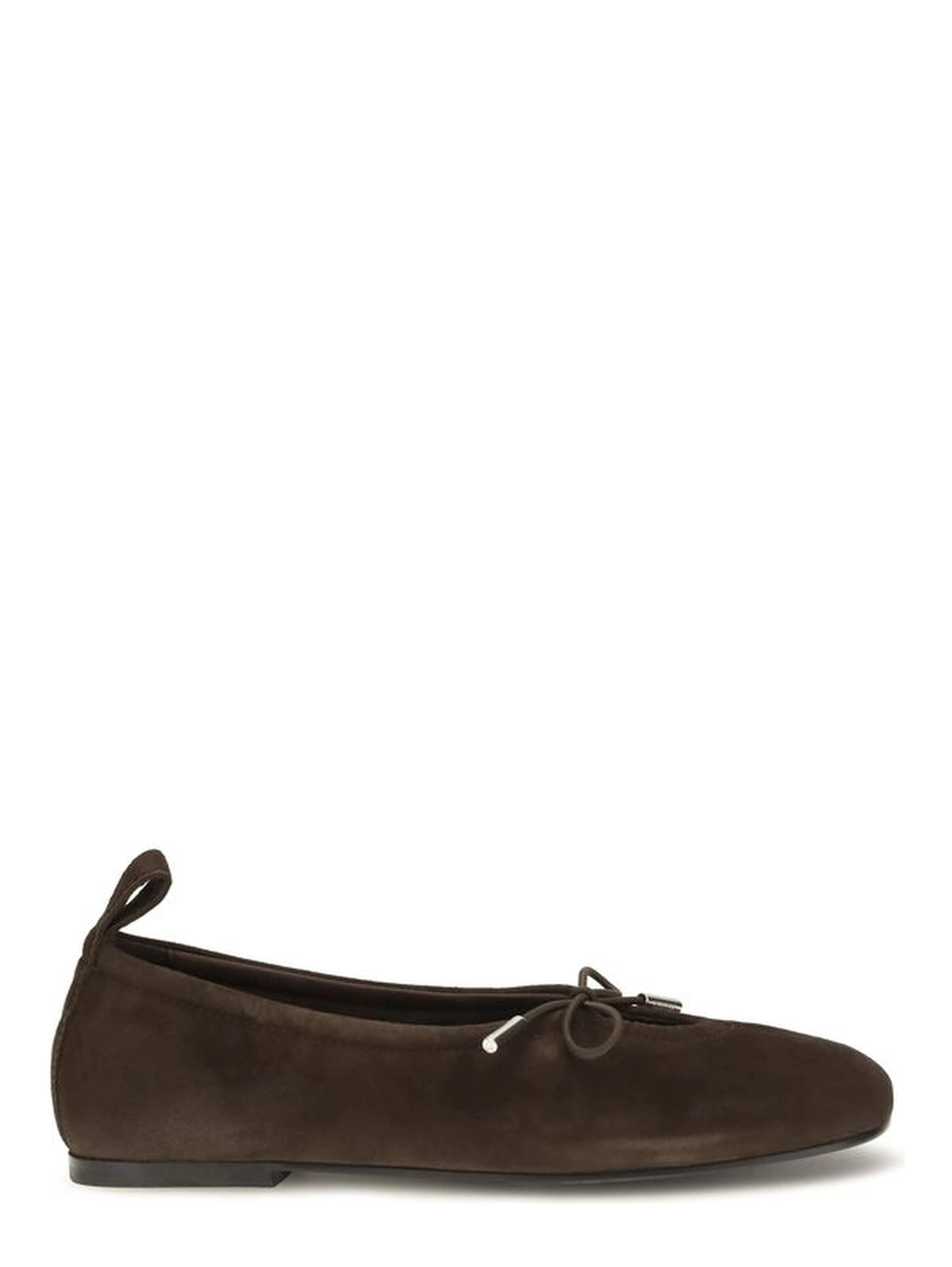 Brown Goatskin Ballet Flats