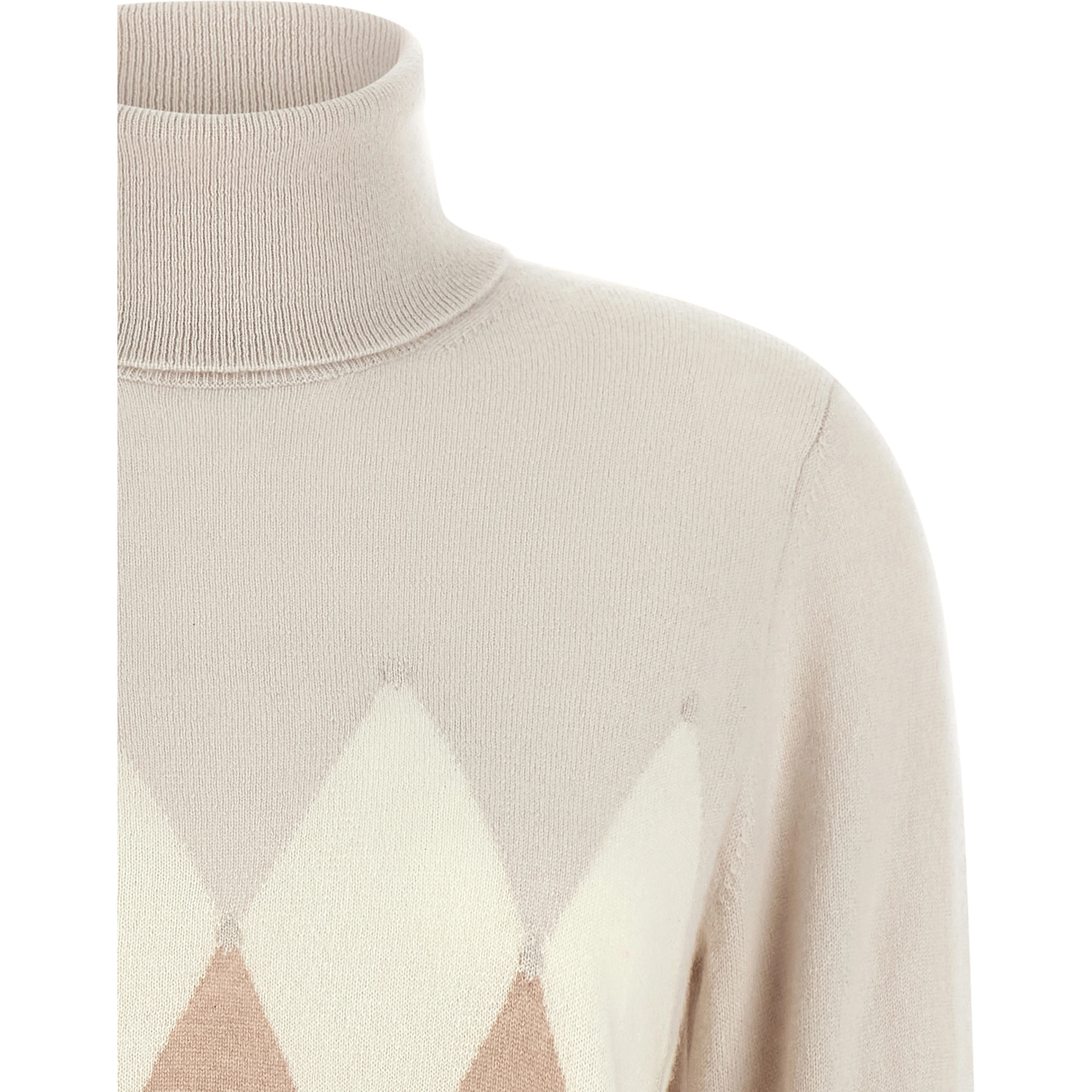 Beige Cashmere Cardigan