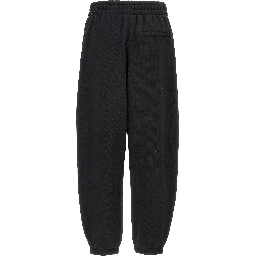Black Cotton Joggers (Workout Pants)