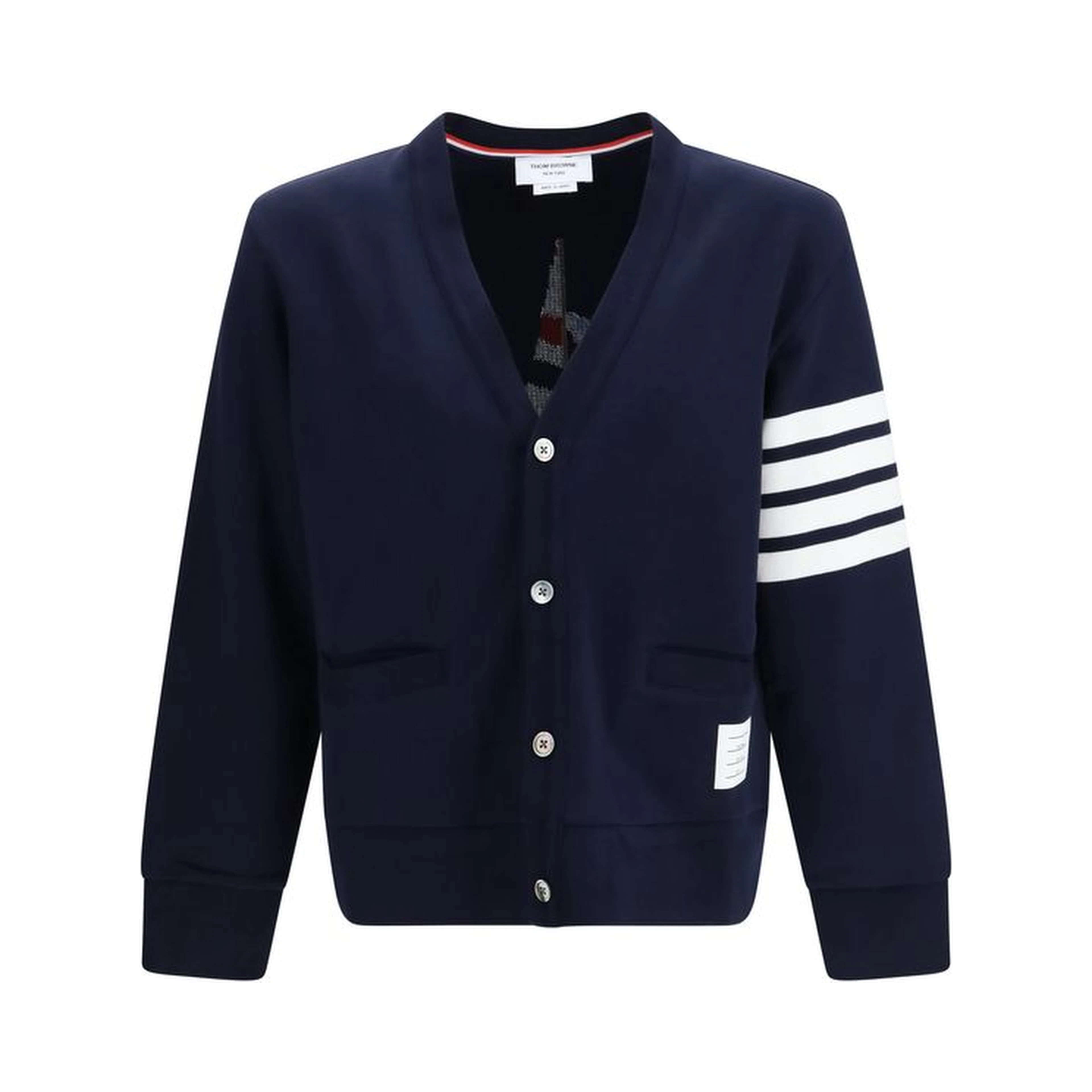 Blue Cotton Cardigan