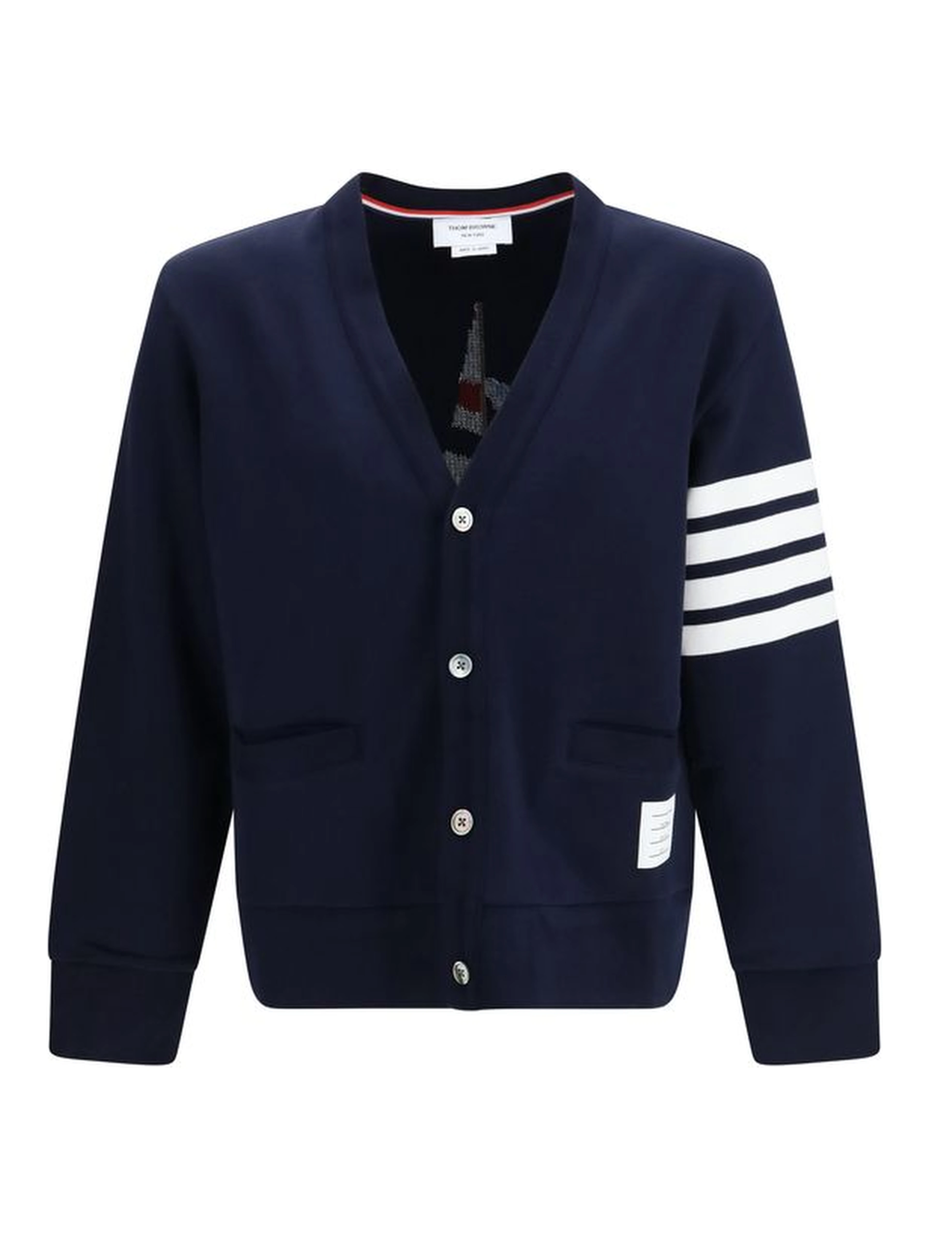 Blue Cotton Cardigan