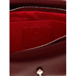 Bordeaux Elastane Clutch Bag