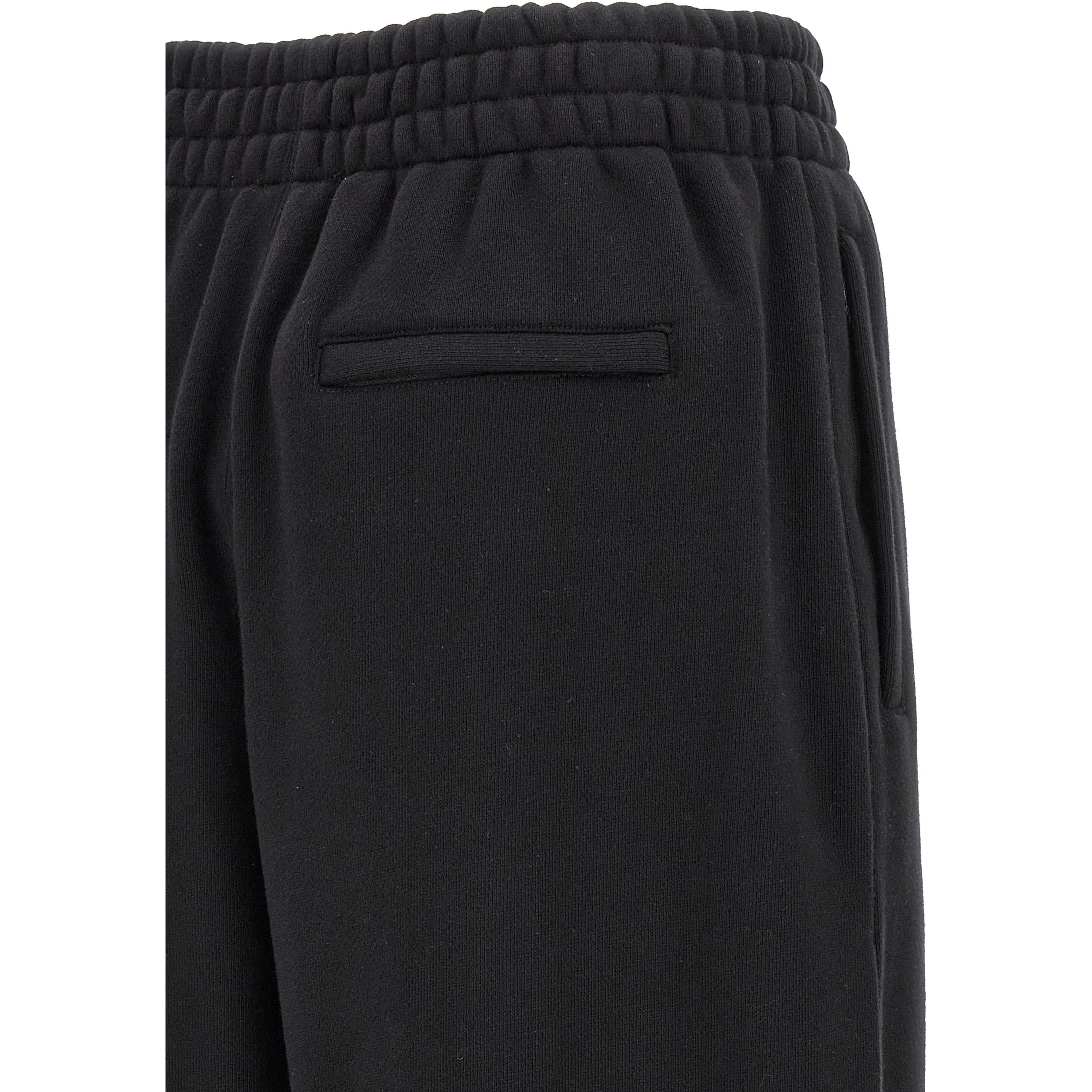 Black Cotton Joggers (Workout Pants)