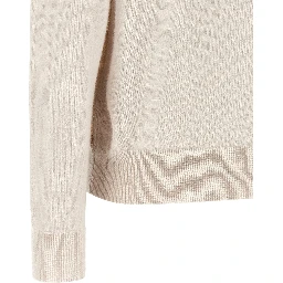 Beige Cashmere Cardigan