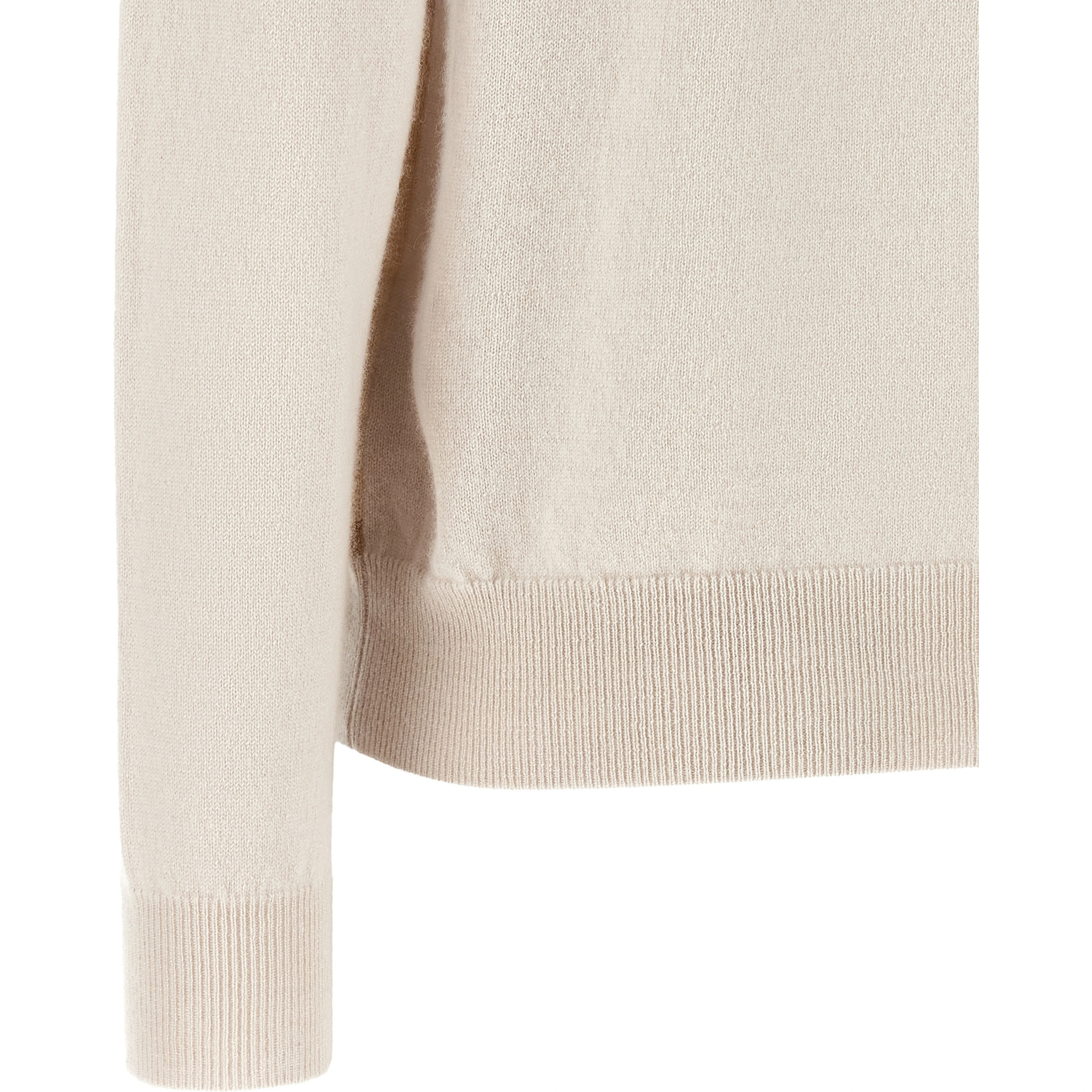 Beige Cashmere Cardigan