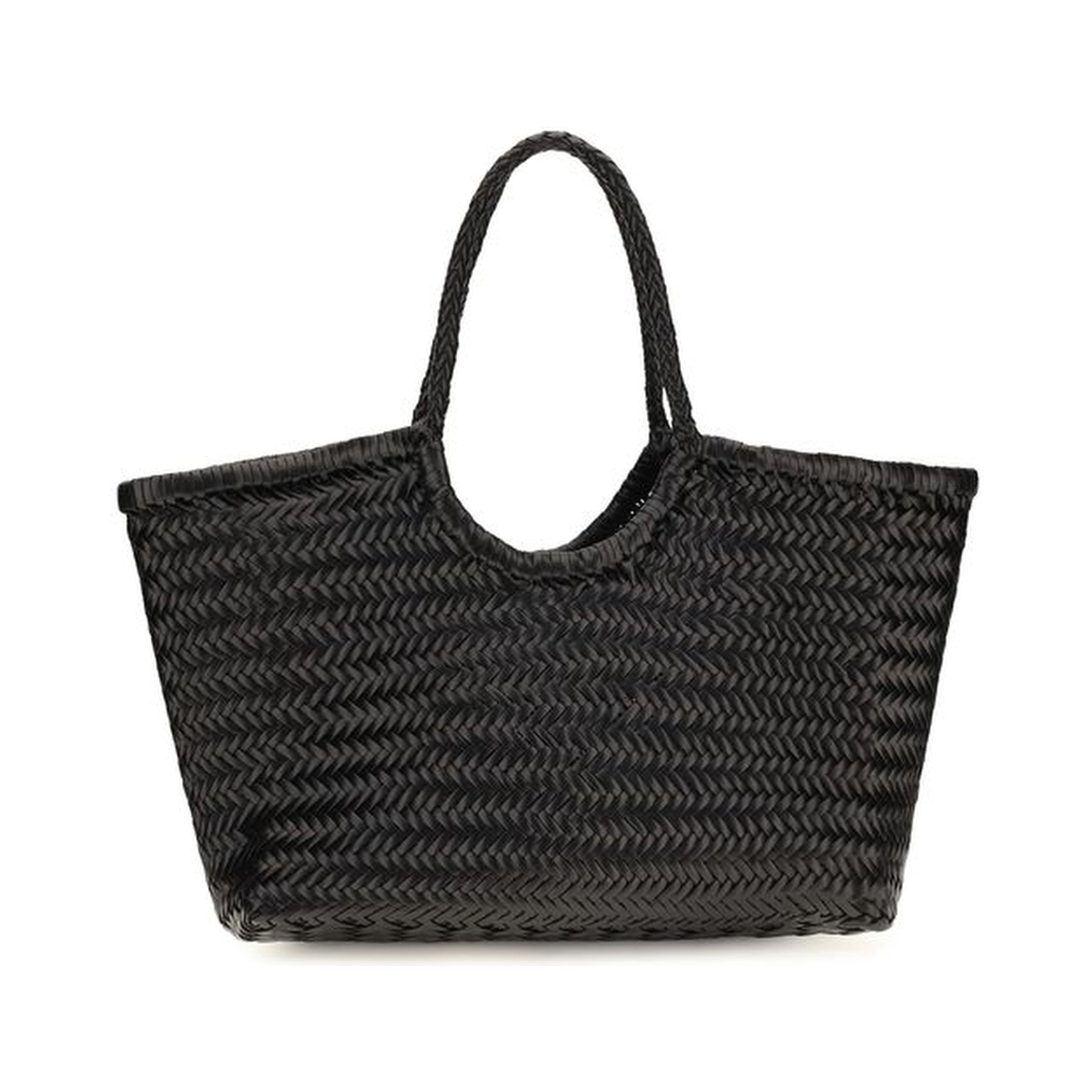 Black Calf Leather Bos Taurus Handbag