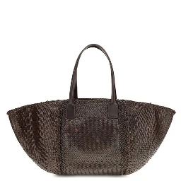 Brown Calf Leather Bos Taurus Handbag