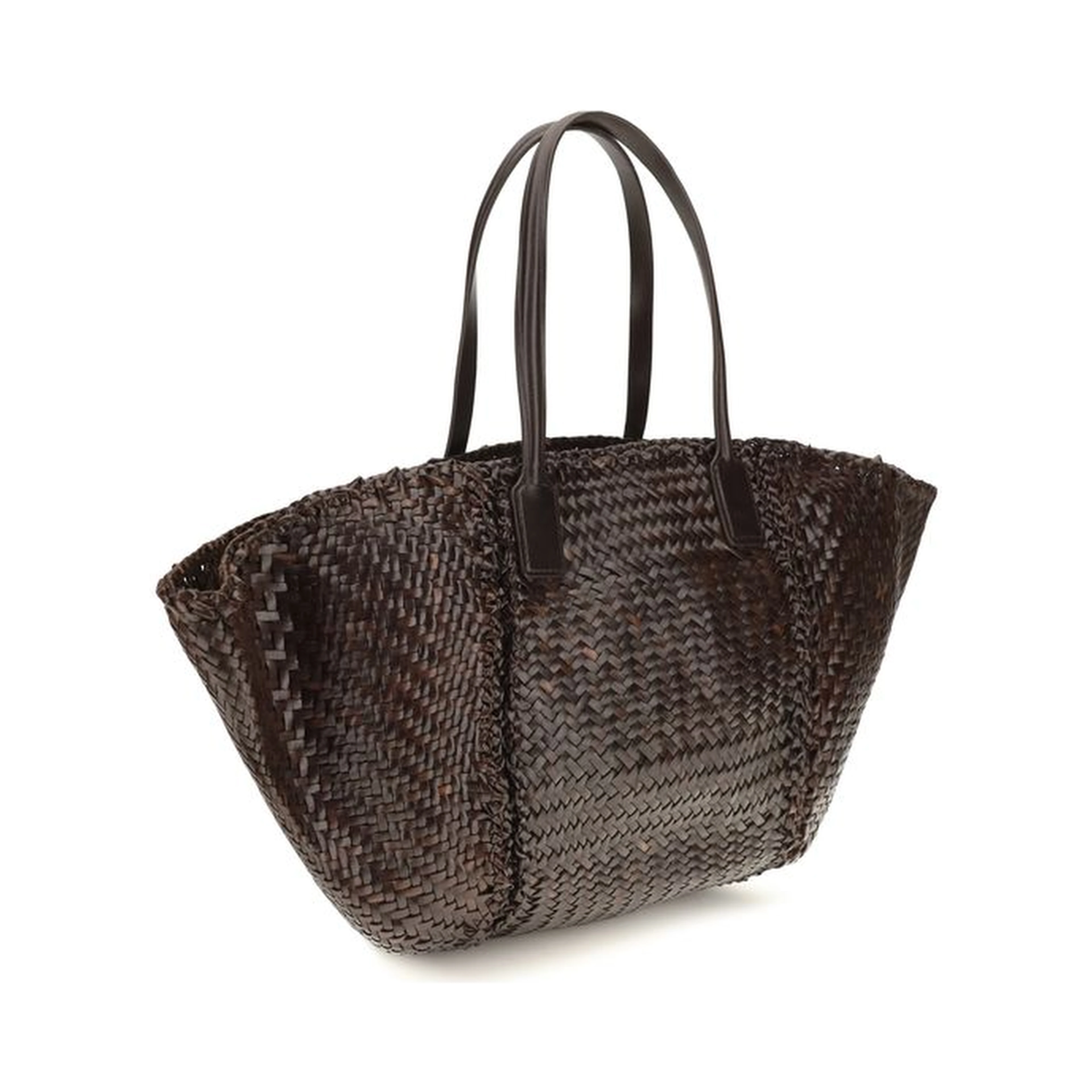 Brown Calf Leather Bos Taurus Handbag