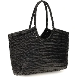 Black Calf Leather Bos Taurus Handbag