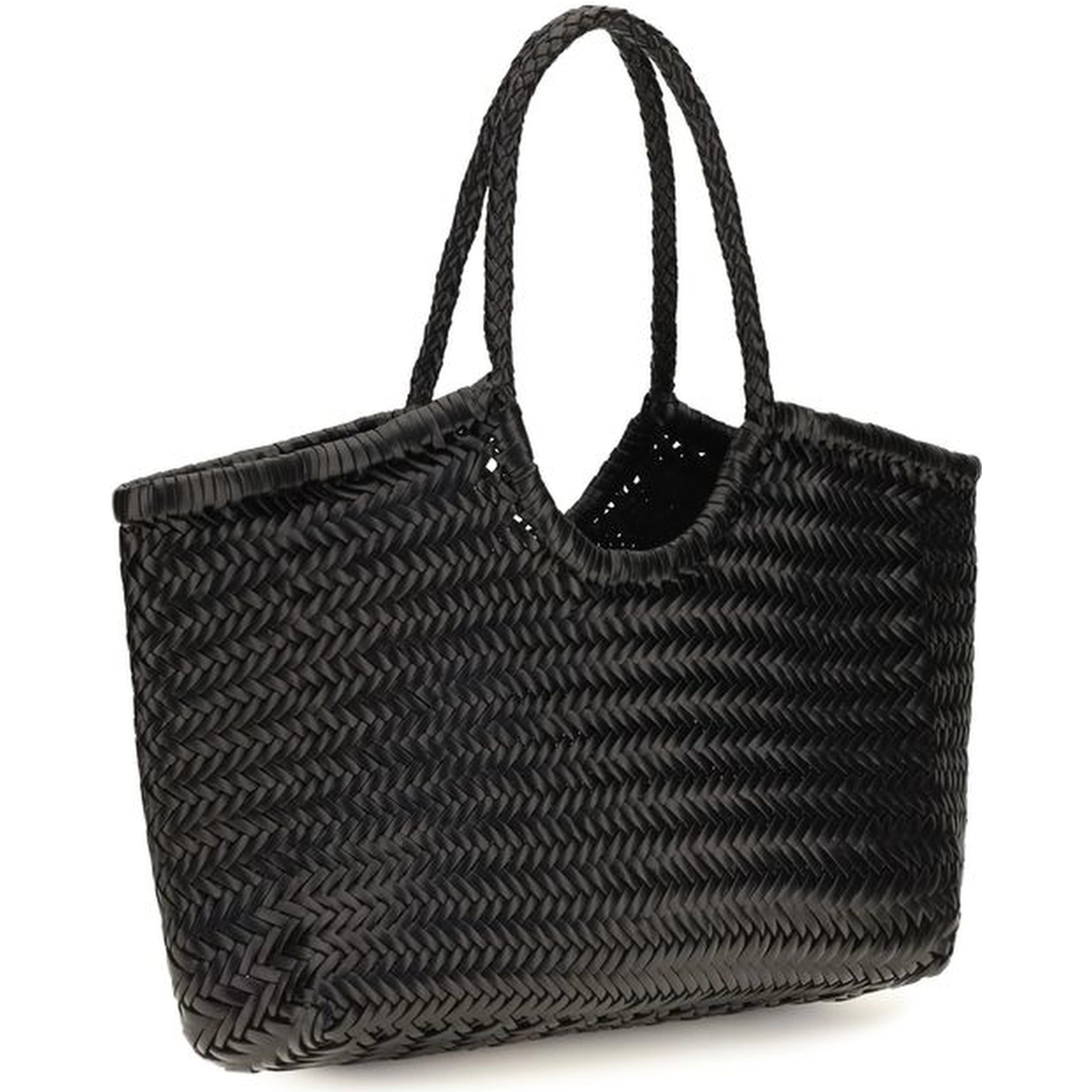 Black Calf Leather Bos Taurus Handbag