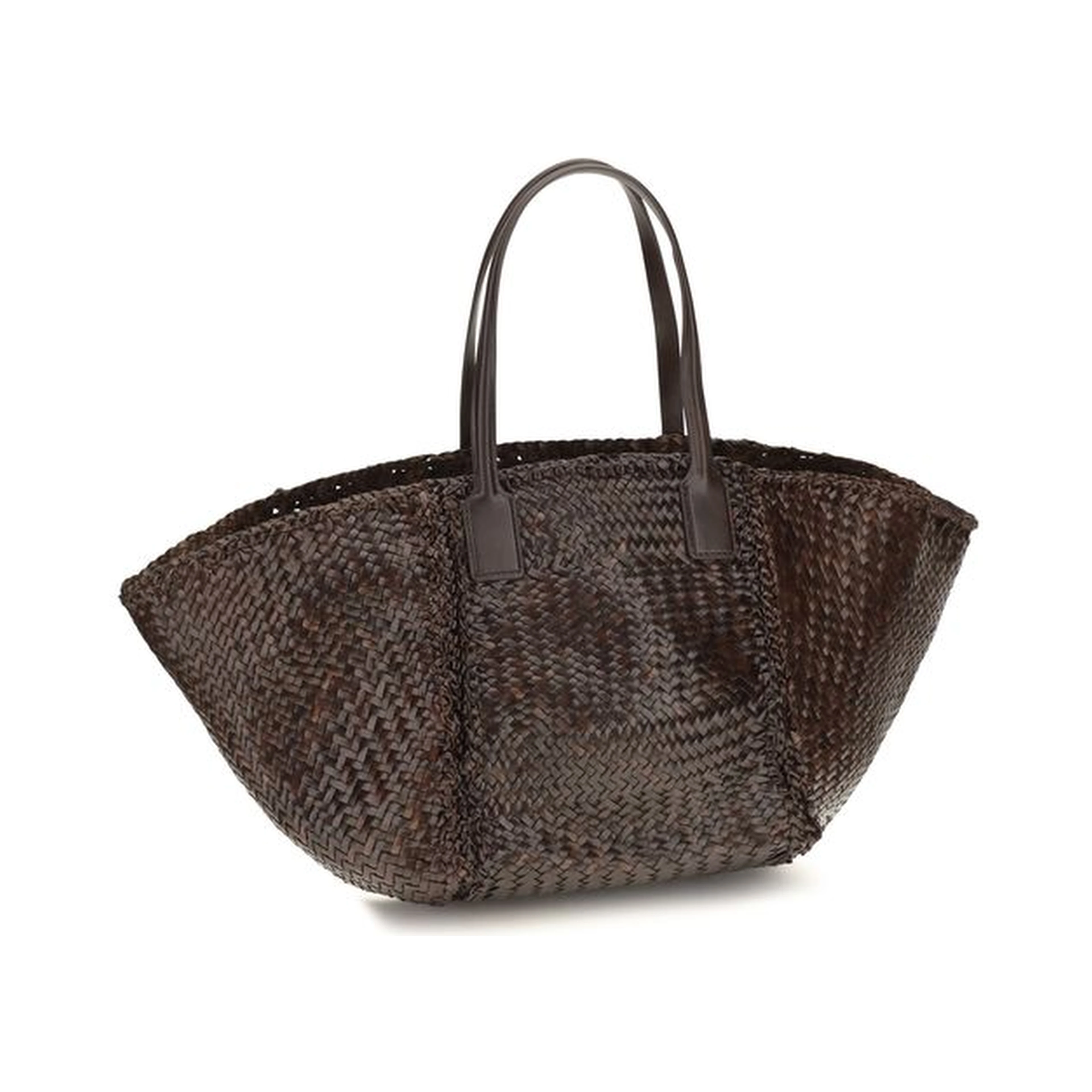 Brown Calf Leather Bos Taurus Handbag