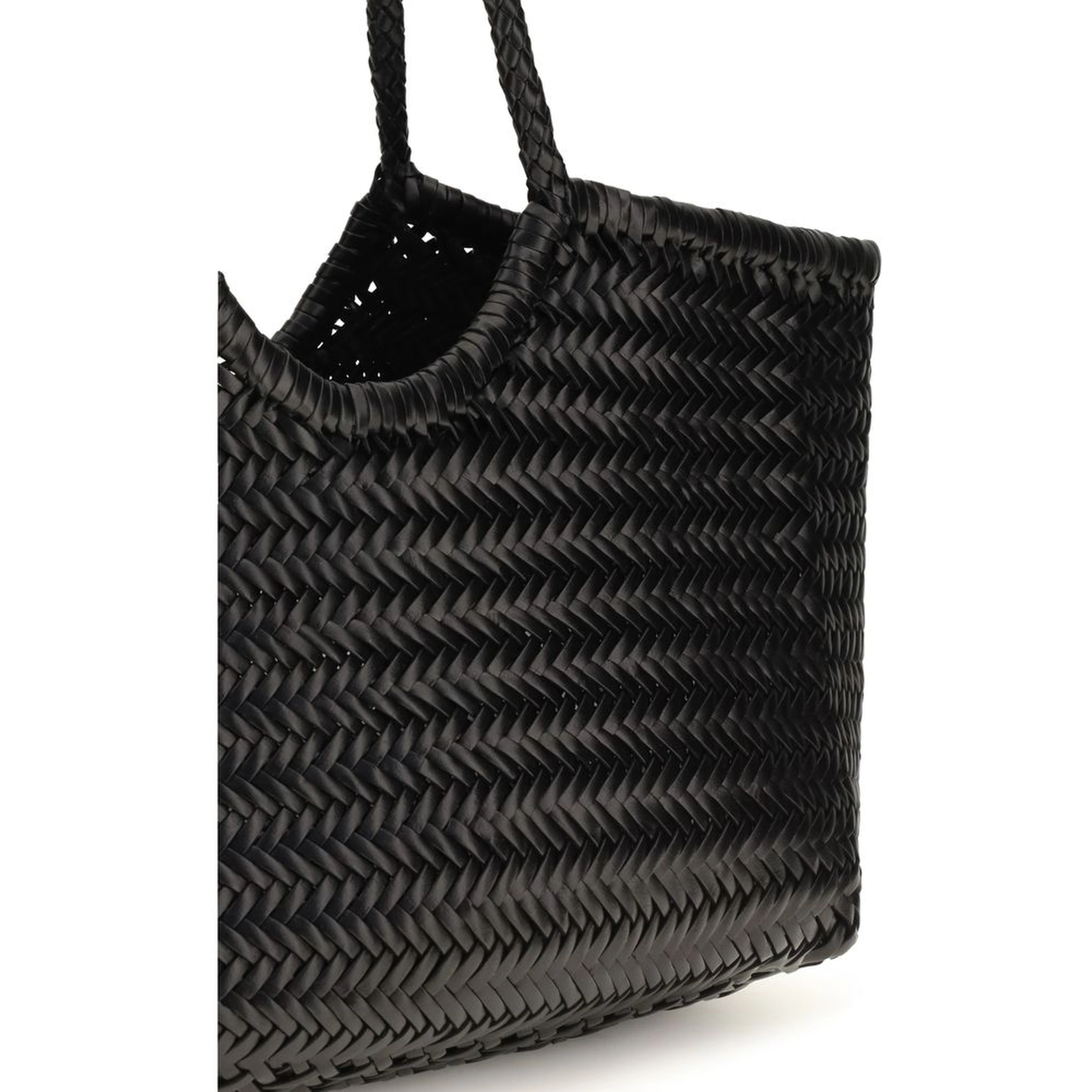 Black Calf Leather Bos Taurus Handbag