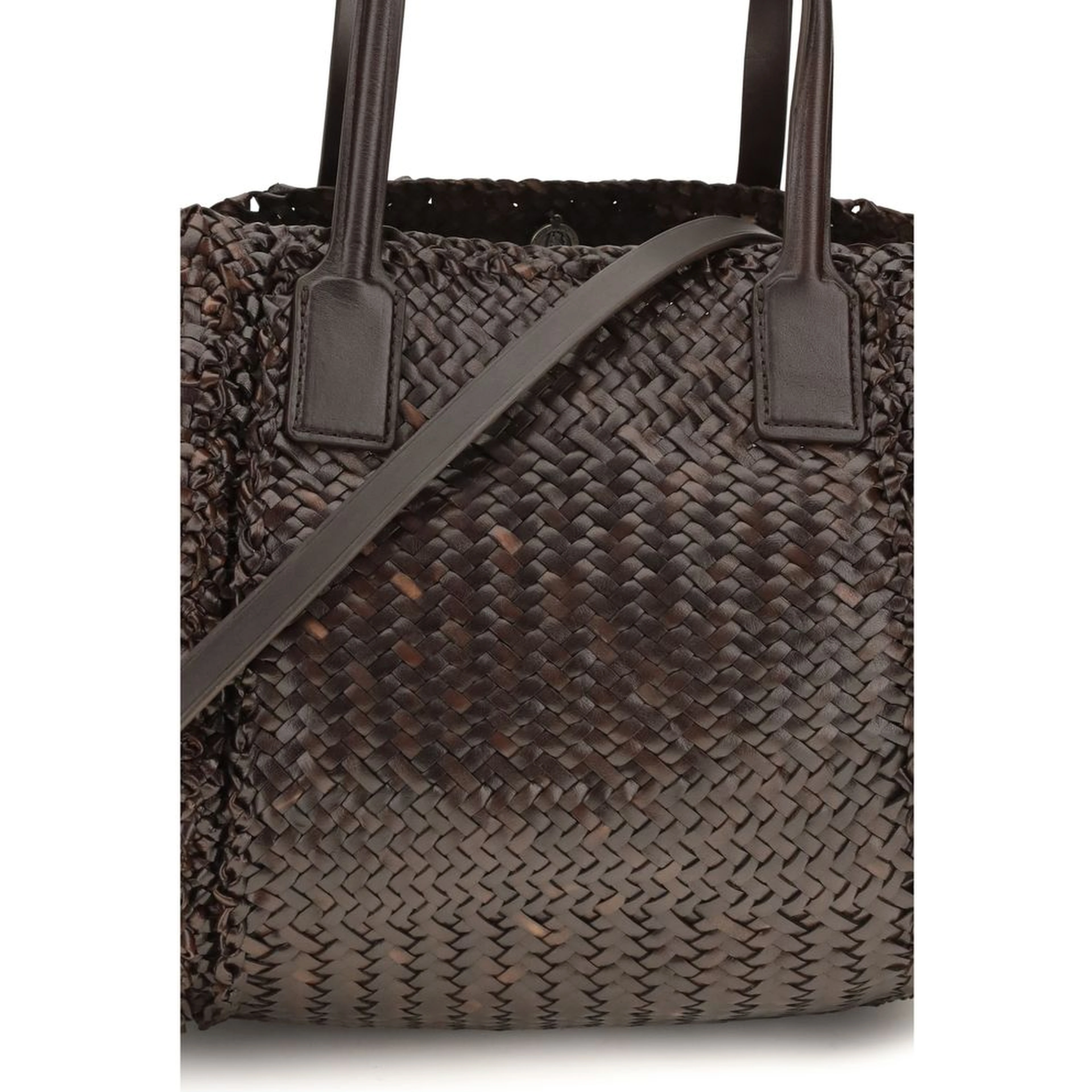 Brown Calf Leather Bos Taurus Handbag