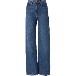Blue Cotton Relaxed Fit Jeans