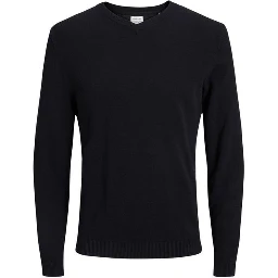 Black Cotton Sweatshirt