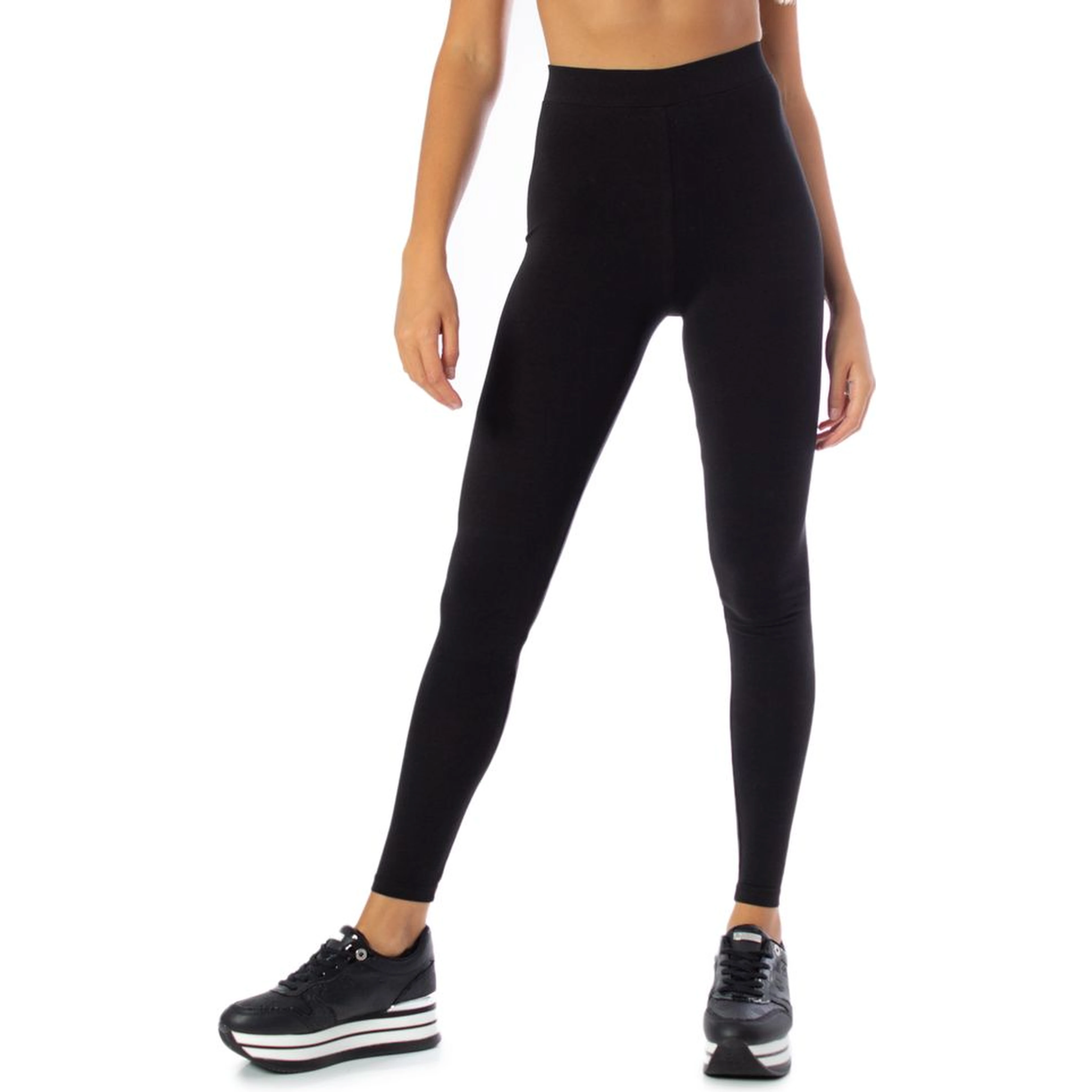 Black Cotton Leggings