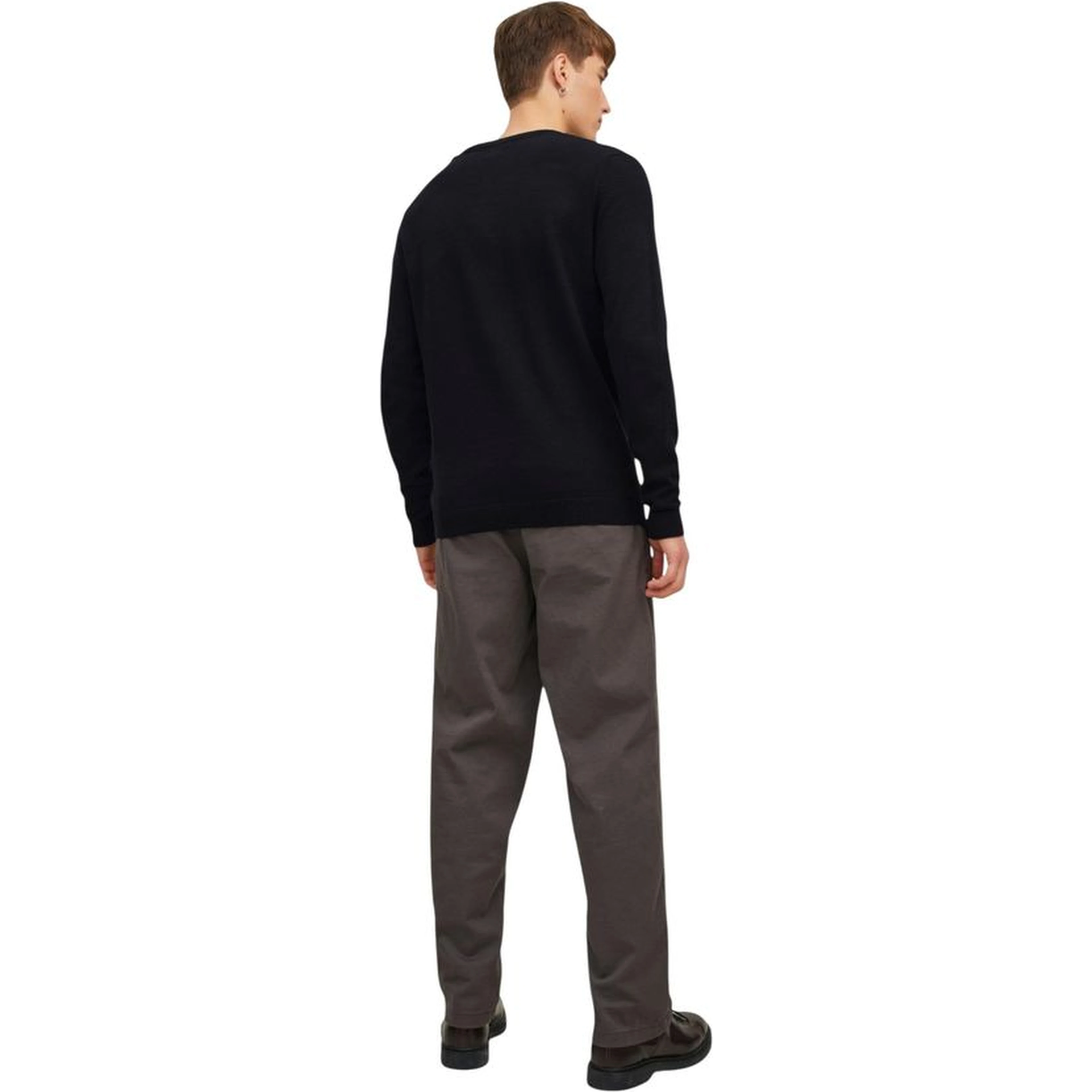 Black Cotton Sweatshirt