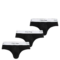 Black And White Cotton Briefs