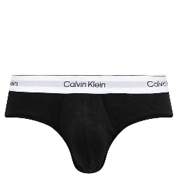 Black And White Cotton Briefs