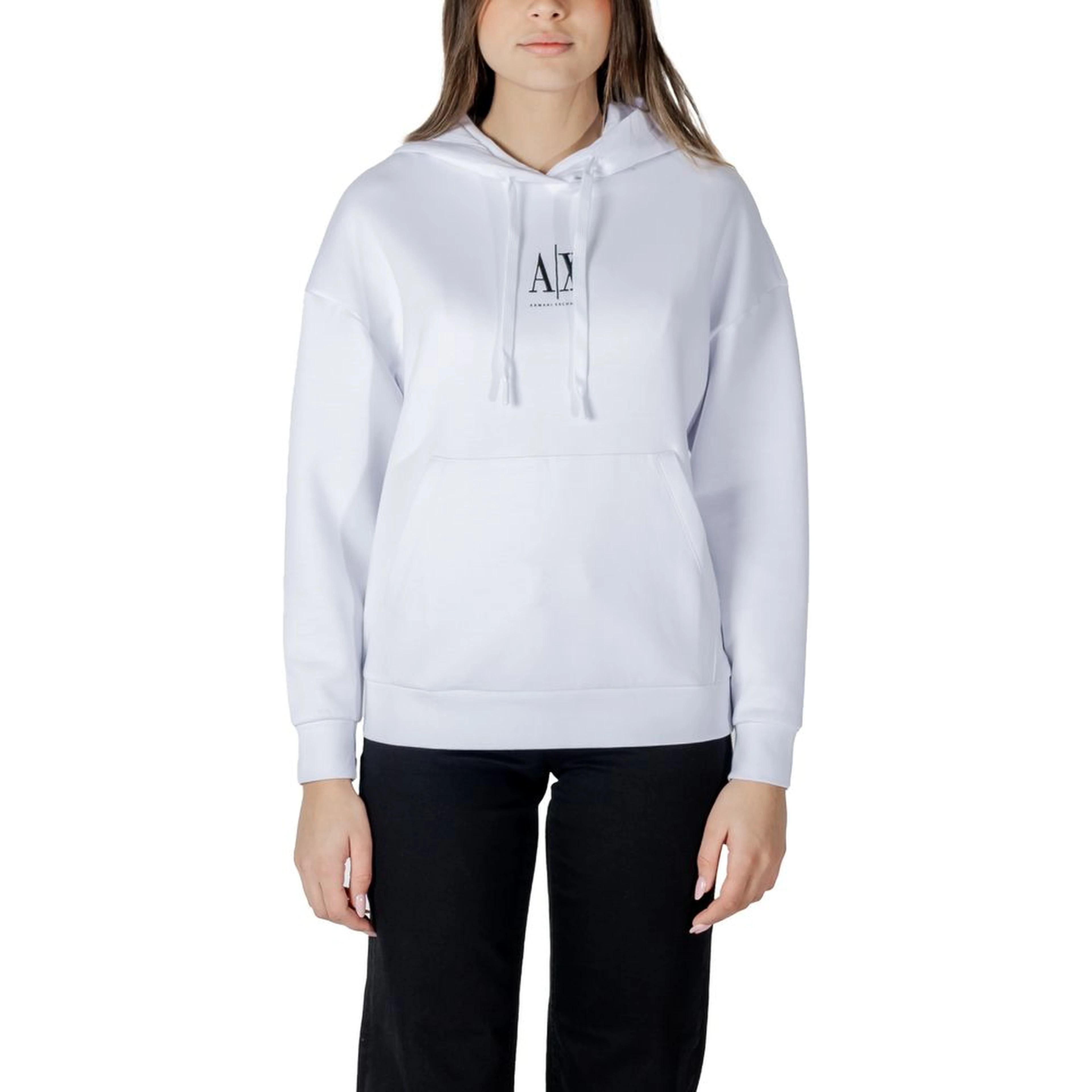 White Cotton Hoodie