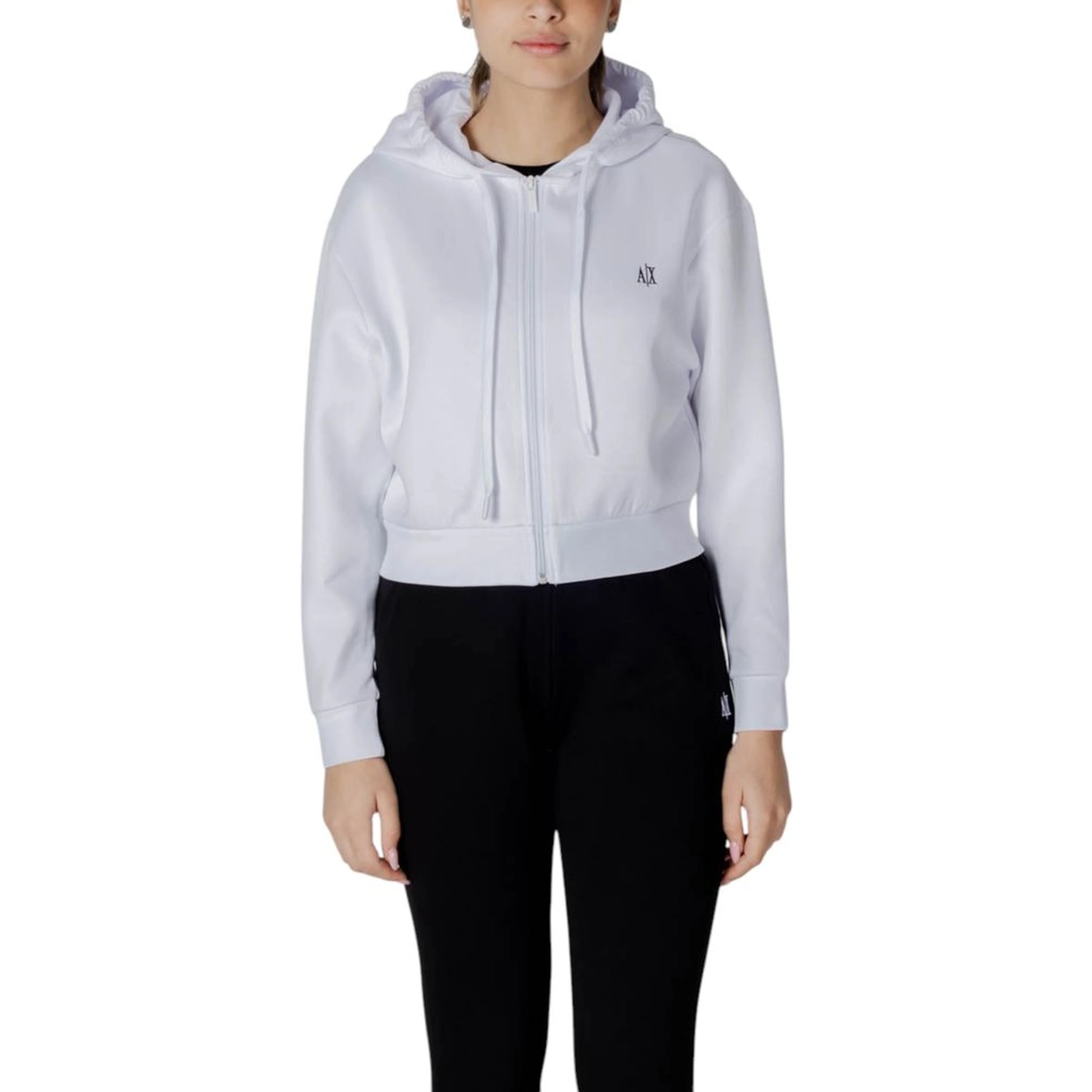 White Cotton Hoodie