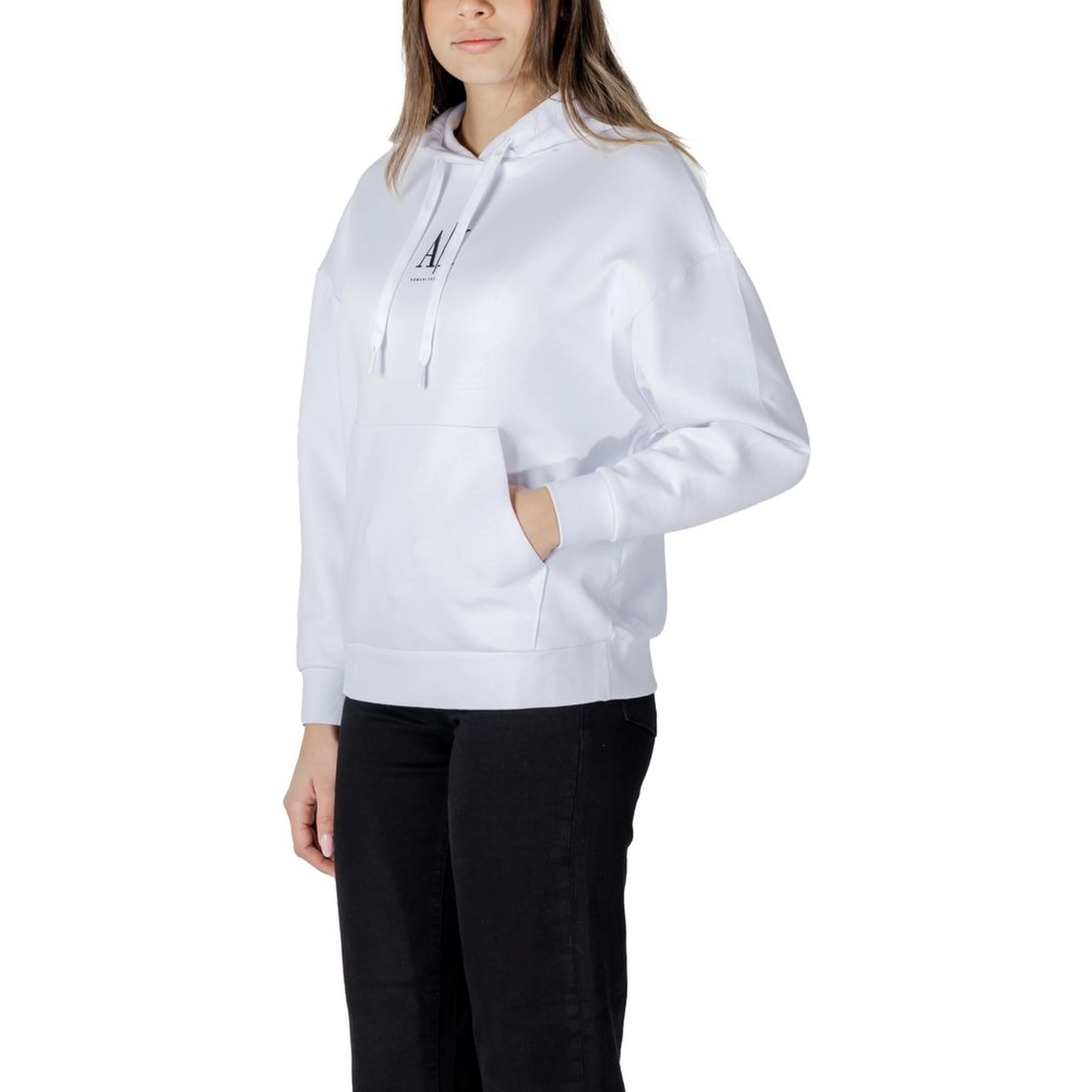 White Cotton Hoodie