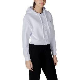 White Cotton Hoodie