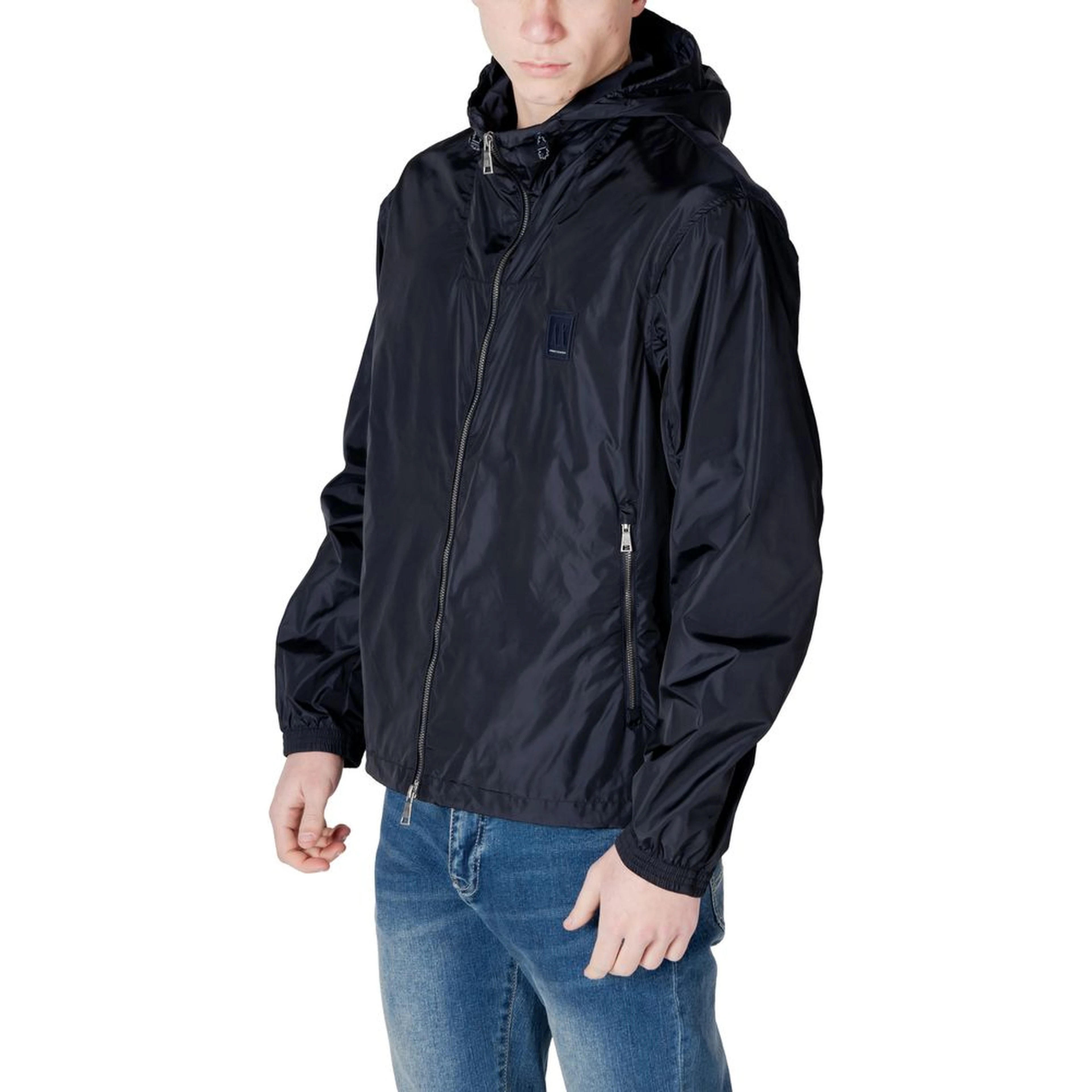 Blue Polyamide Shell Jacket