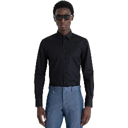 Black Cotton Shirt