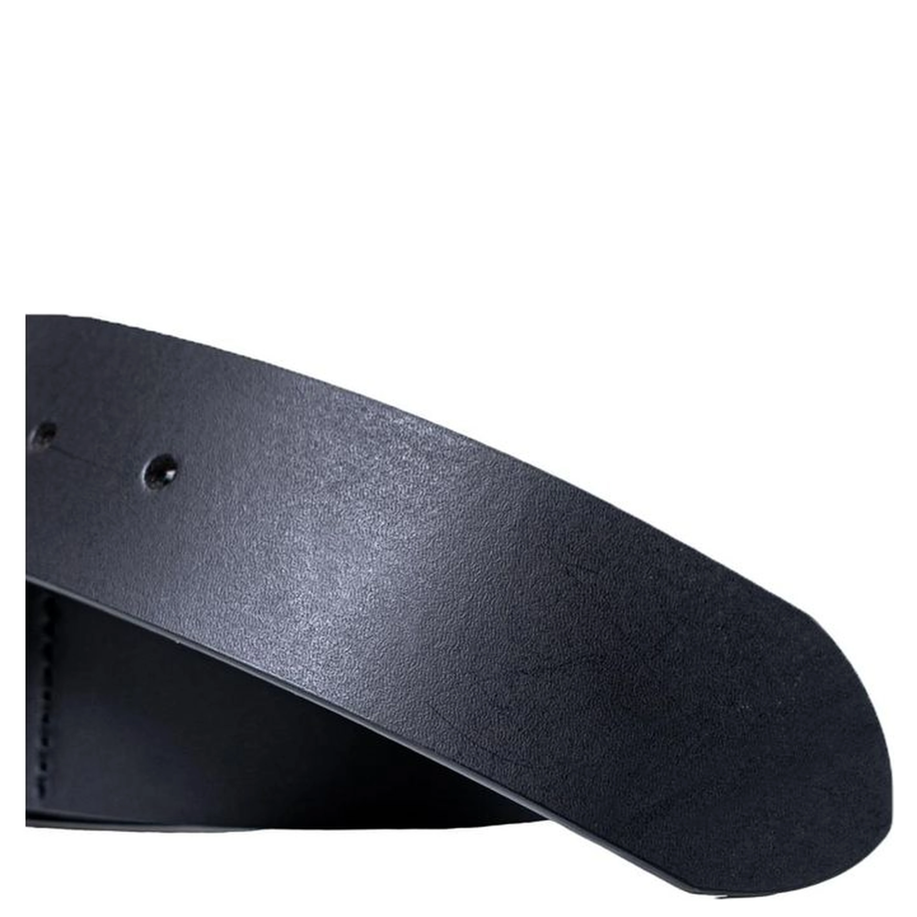 Black Leather Regular Belt