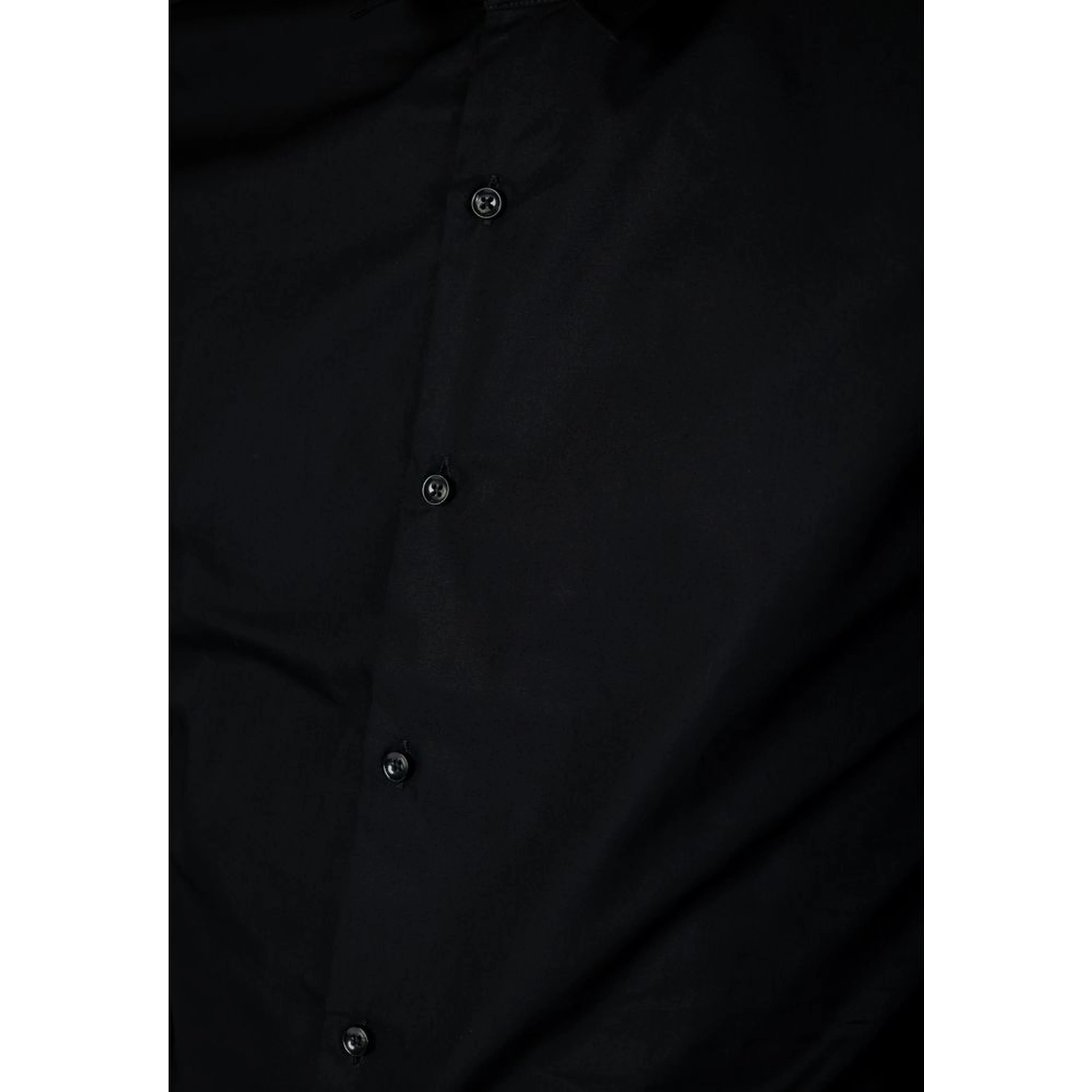 Black Cotton Shirt