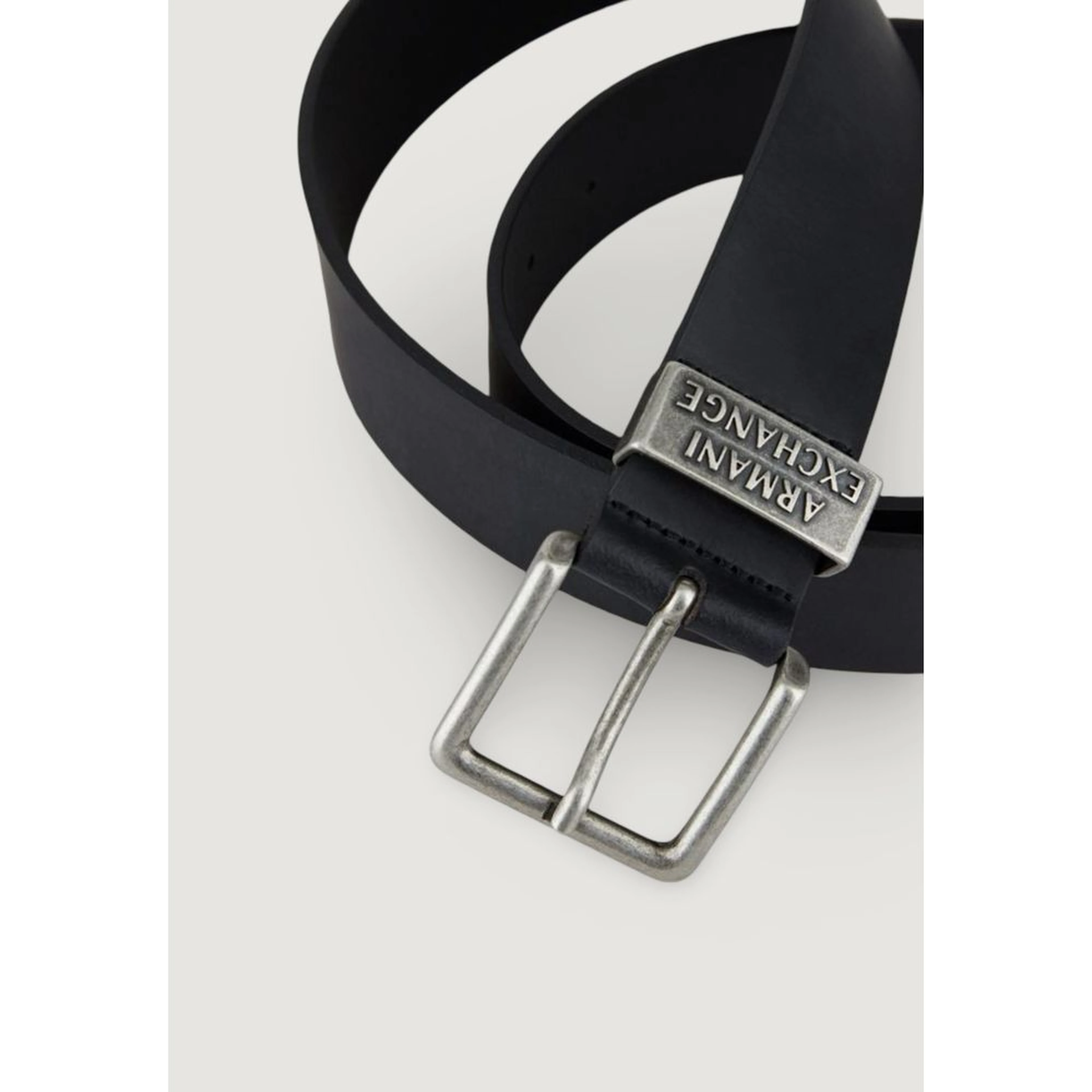 Black Leather Regular Belt