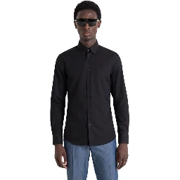 Black Cotton Shirt