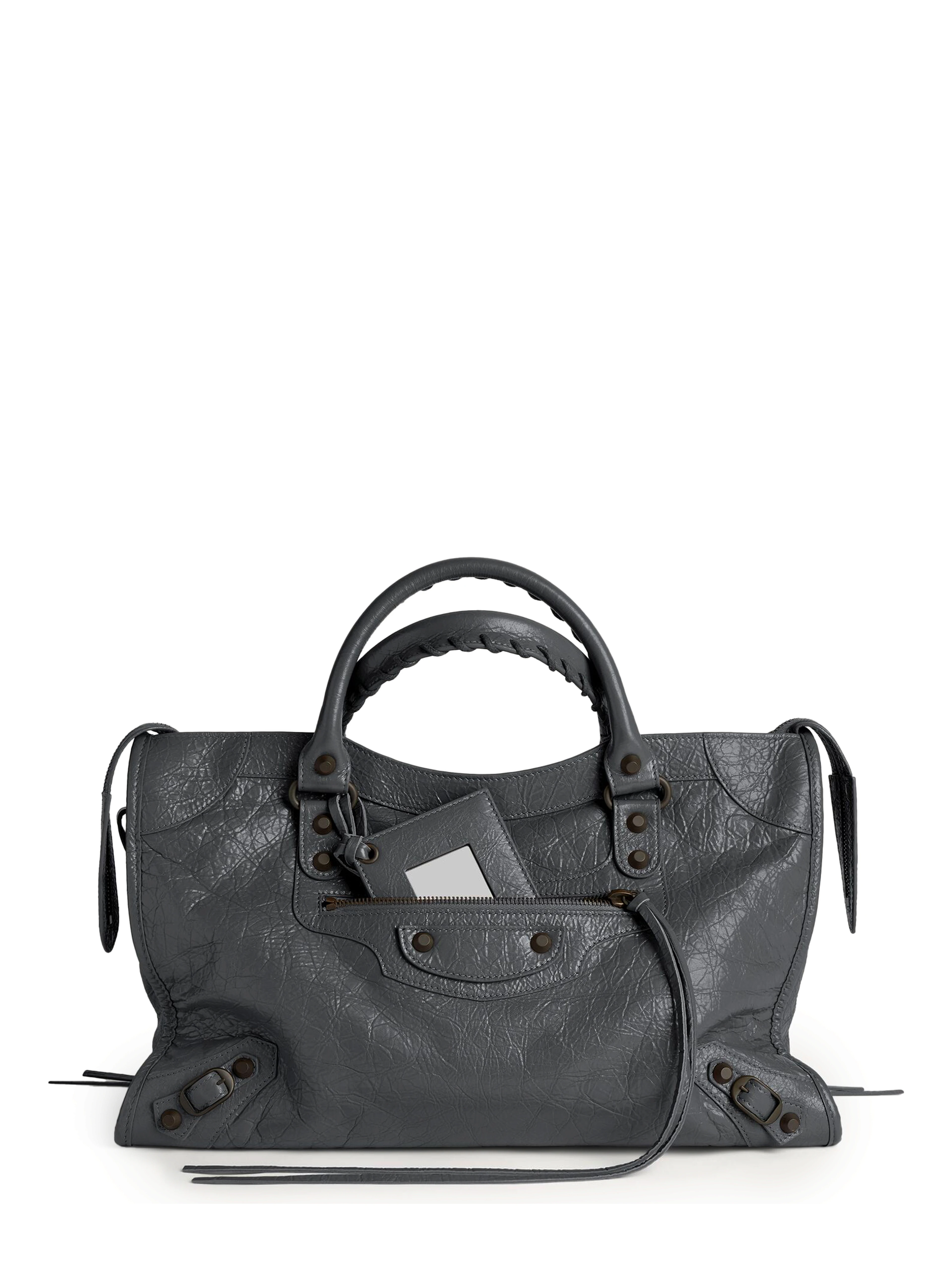 Medium Le City bag in volcanic stone