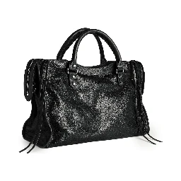 Medium Le City bag in black
