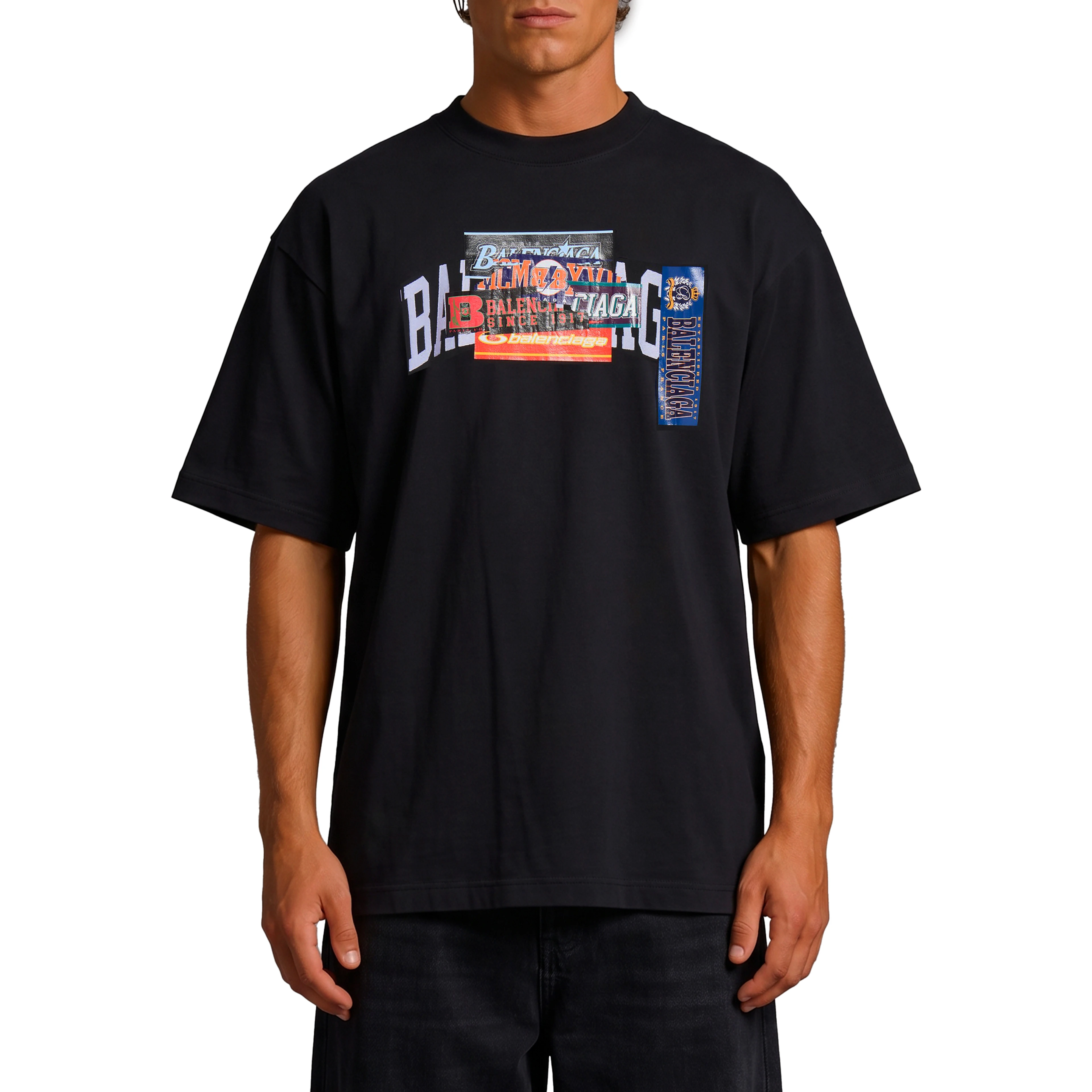 Medium fit Bumper Stickers T-shirt