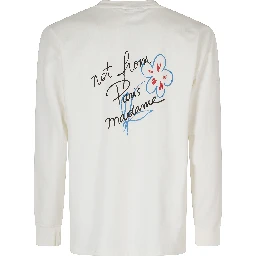 ESQUISSE SLOGAN LONG SLEEVE TSHIRT