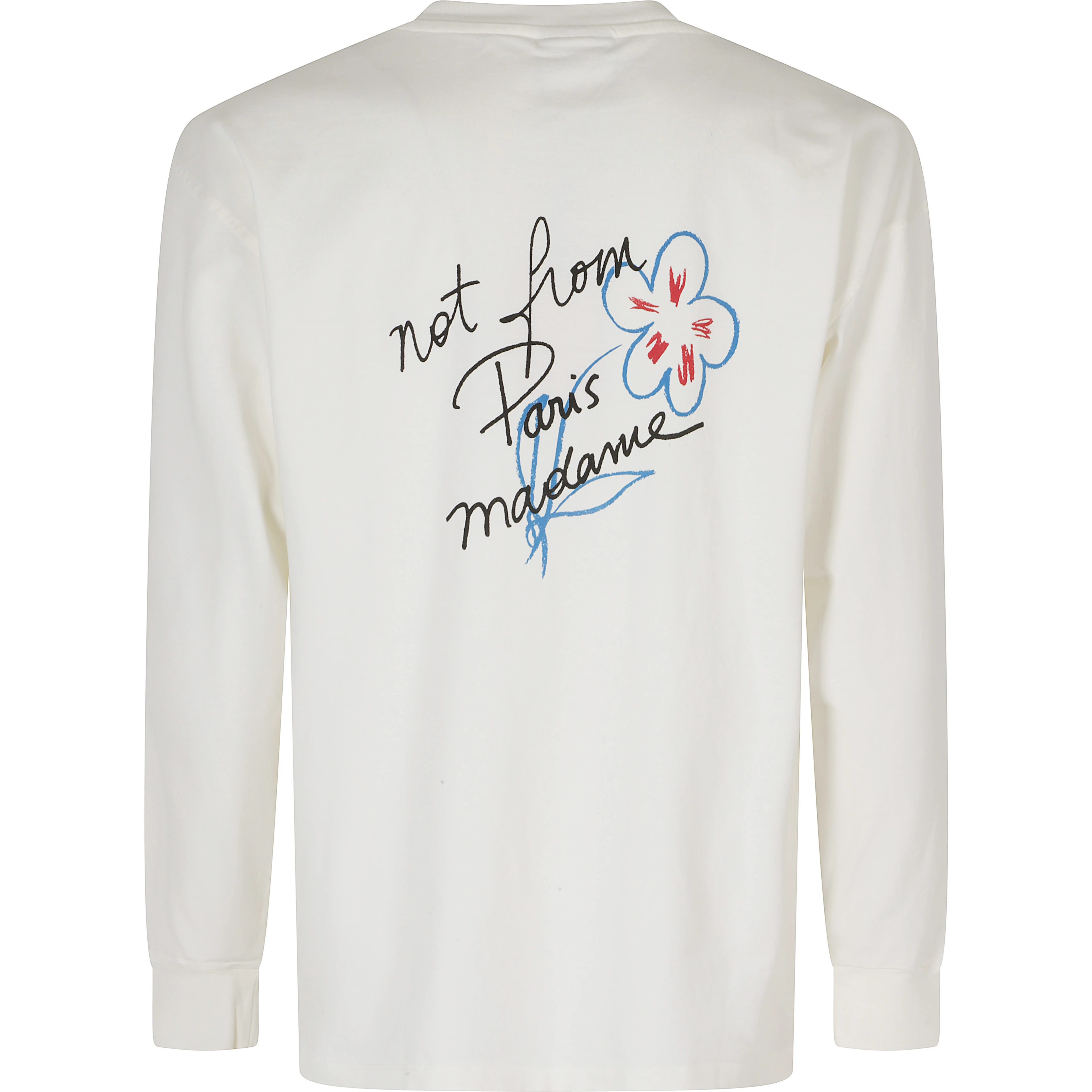 ESQUISSE SLOGAN LONG SLEEVE TSHIRT