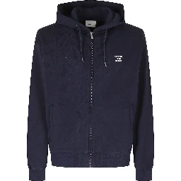 SLOGAN ZIP SWEATSHIRT