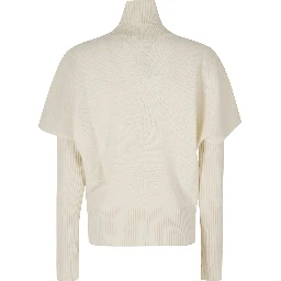 MAGLIA M/M COLLO ALTO CON MANICOTTI