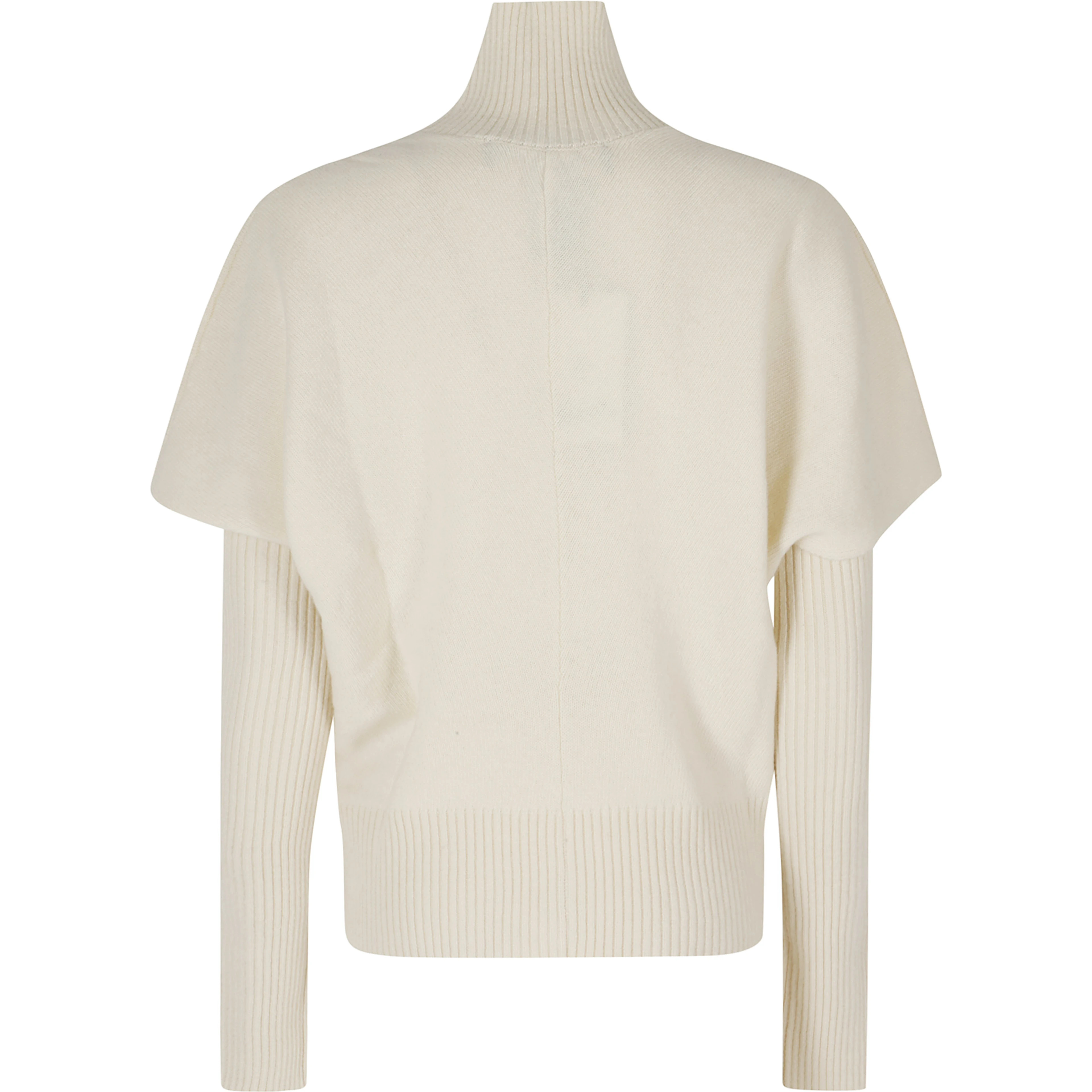 MAGLIA M/M COLLO ALTO CON MANICOTTI