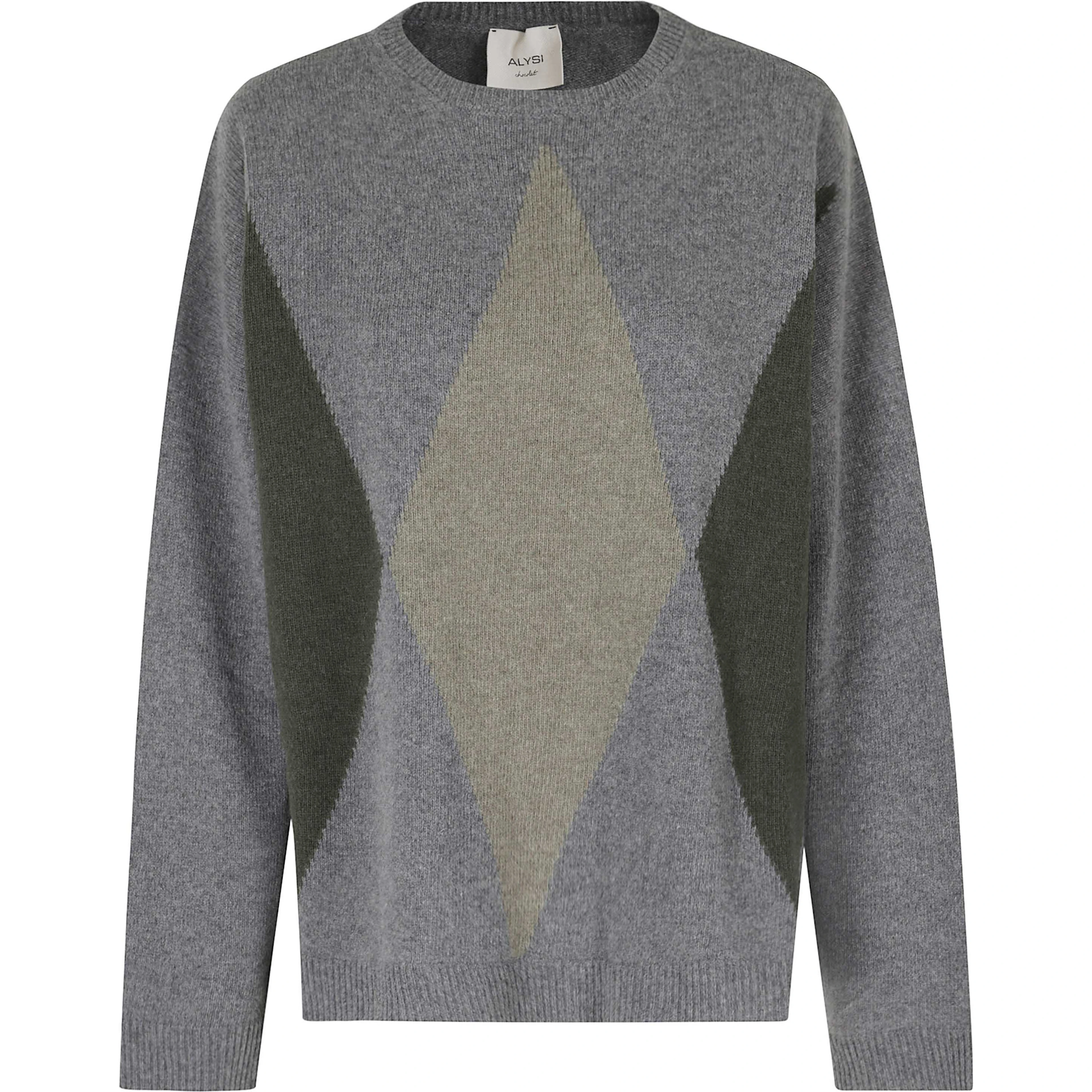 MAGLIA FANCY KNIT ROMBI