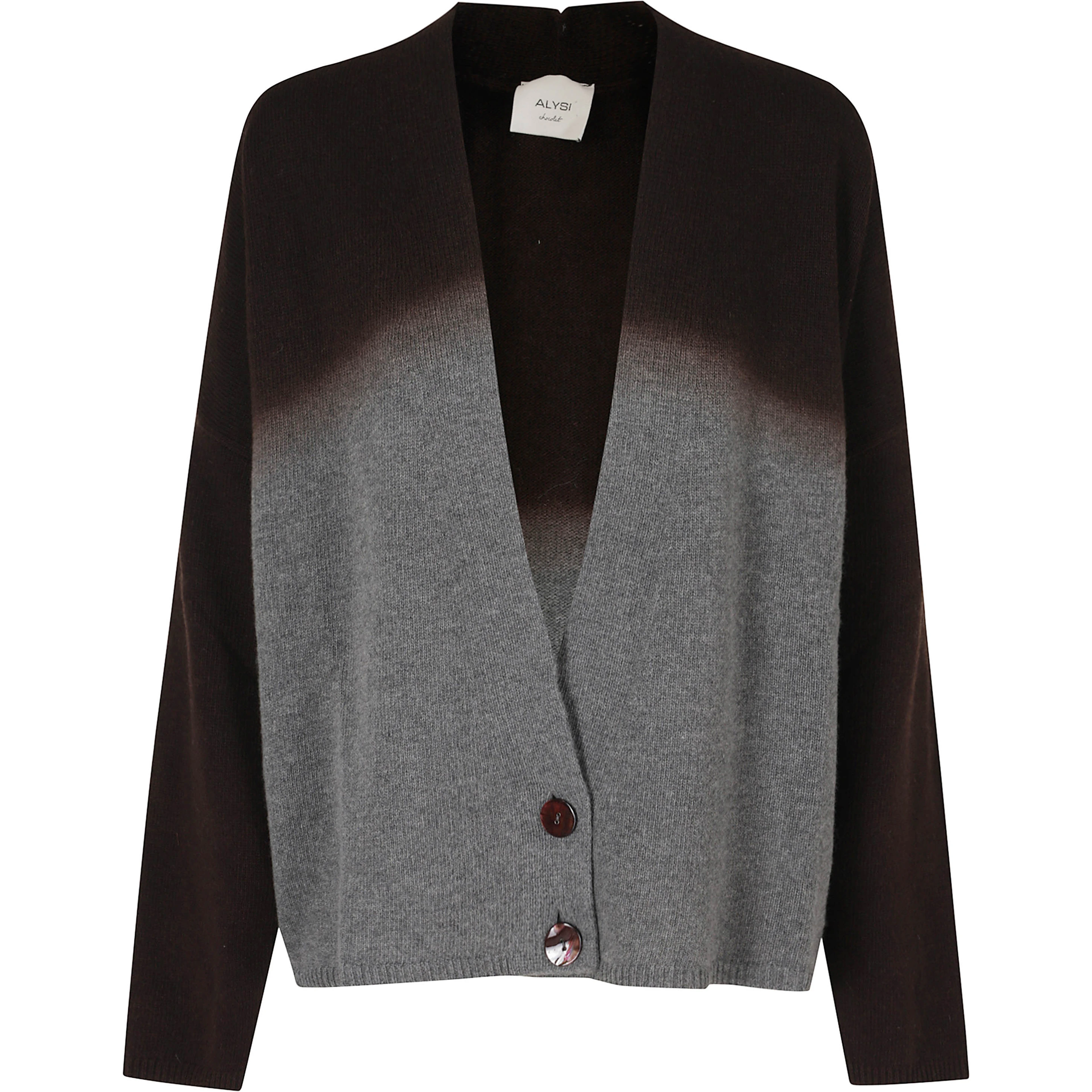 CARDIGAN FANCY KNIT SFUMATURE