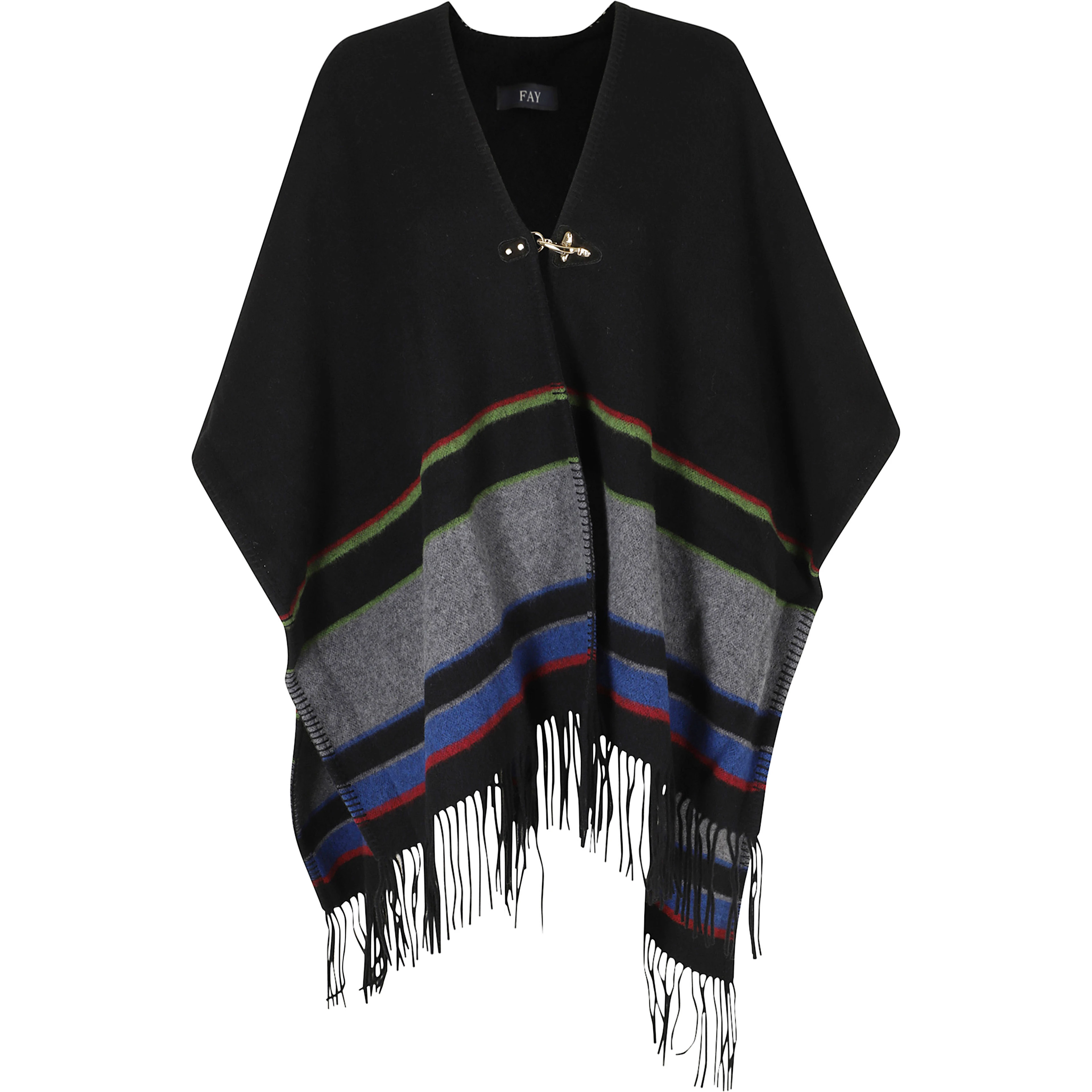 PONCHO CON GANCIO