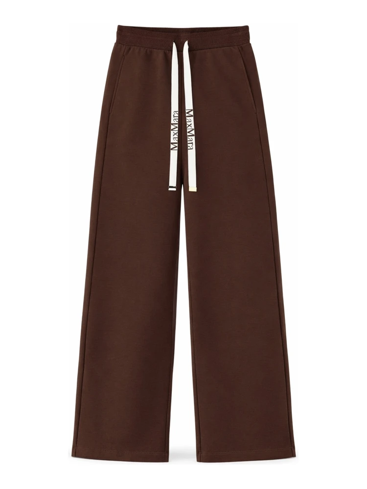 LOOSE-FITTING COTTON JERSEY PANTS